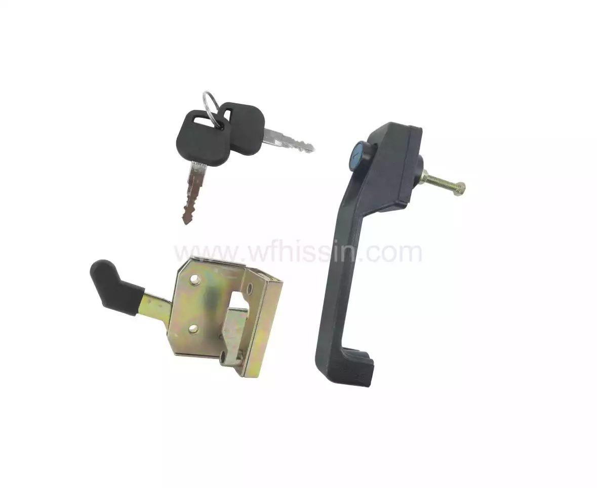 Left door lock assembly